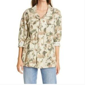 Rails Fulton Camo Print Field Jacket Watercolor Camo Medium